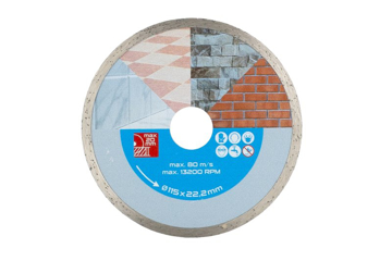 Slika Rezna ploča dijamantska puna Ø115 x 1.8 x 22.2 mm DIAMANT 77.014 / 21011